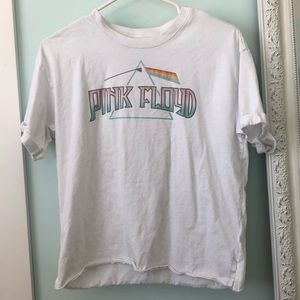 Pink Floyd cropped  T-shirt